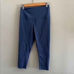 Zella Navy Cropped Leggings